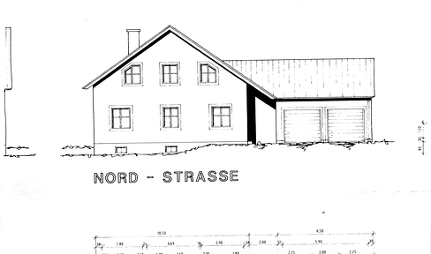 Near prefabricated house