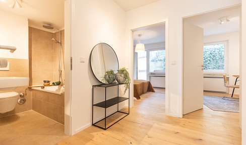 Your dream apartment in direct proximity to Unterbacher See!