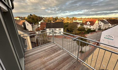 Unique top floor apartment - bright, large balcony, top renovated