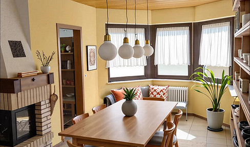 Ready-to-occupy maisonette with garden and garage
