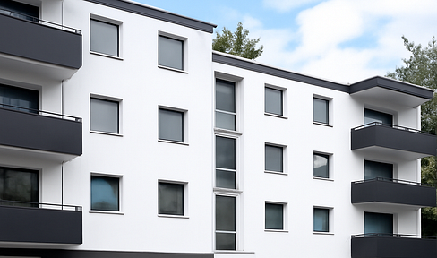 Refurbished apartment with balcony in Düsseldorf Unterbach