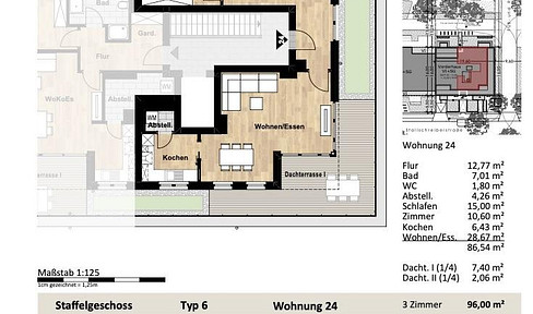 Exclusive 3-room apartment with upscale interior design and fitted kitchen in Berlin Mitte