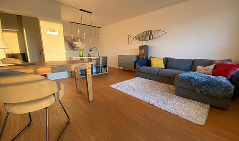 Elbe view apartment in Altona