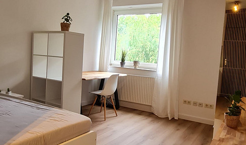 First occupancy after renovation! Fully furnished 1-room apartment - perfect connection to the university