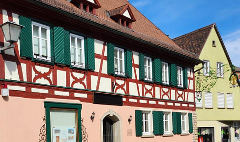 Ladenlokal in historischen Fachwerkhaus