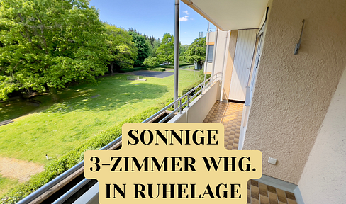 SUNNY 3 - ROOM APARTMENT. IN A QUIET LOCATION