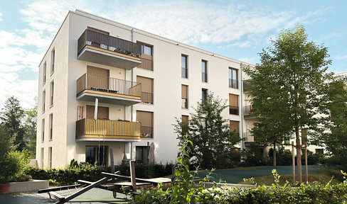 Unique location! 3-4 room garden apartment directly on the Lech