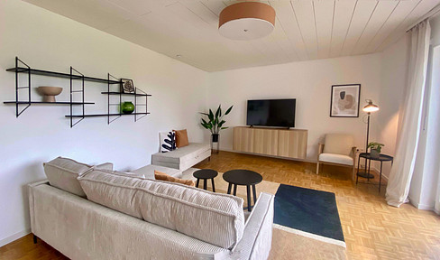 Large, furnished 4.5-room apartment for families, companies, internationals