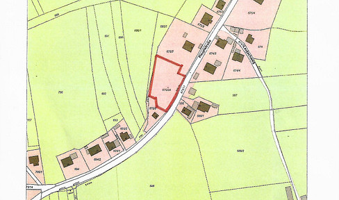 Grundstück in Sachsenried (PLZ 86987) mit herrlichem Berg- und Weitblick - Hanglage