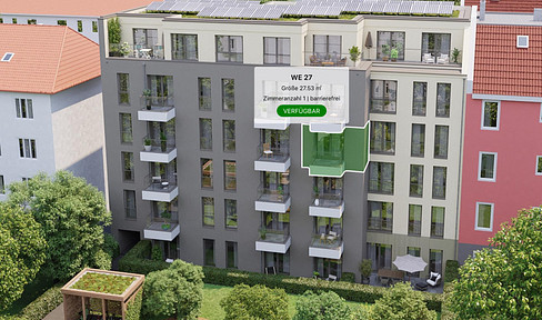 New build in Berlin-Lichtenberg: Stylish 1- to 2-room apartments near the zoo