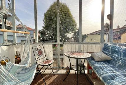 2-room apartment in Worms with balcony