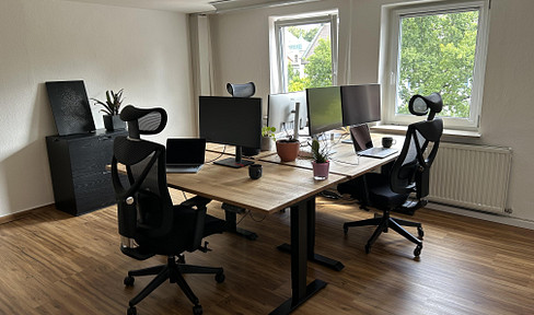 Helle Büroräume im Shared Office im Herzen von Kempten