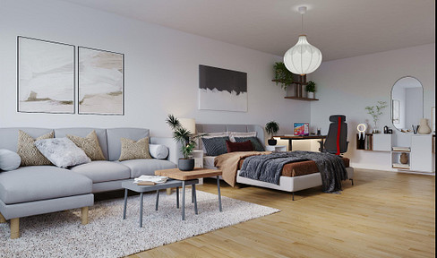 Direkt an der U3: Möblierte helle 1-Zi.-Wohnung!