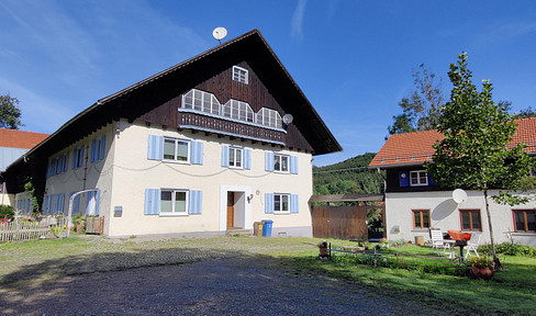 The idyll in the countryside: 4-5 room apartment (pets possible)