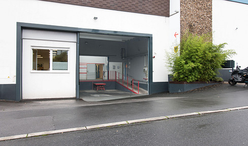 Bright warehouse with office complex