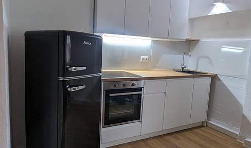 Beautiful 2-room apartment in Mülheim an der Ruhr with fitted kitchen