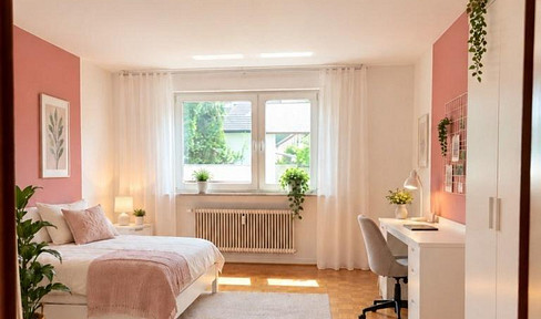 😎 First-class location & new development - 19 m² room - 17 minutes to Heidelberg - €600 all-inclusive.