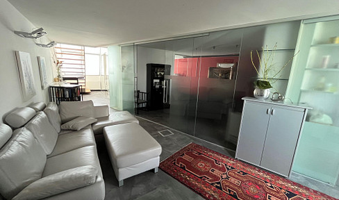 Traumhafte Dachgeschosswohnung mit 360-Grad-Terrassenblick
