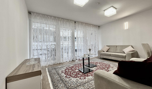 Attractive condominium with south-facing balcony and complete furnishings