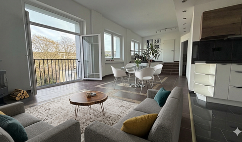 Loft, Erstbezug  | EBK, Bad mit Wanne & Dusche | Kamin | Stellplatz | Energie B | Barmen-Zentrum