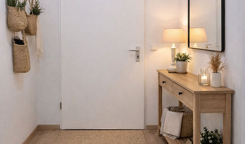 No commission! A 1-room apartment immediately available in Widdersberg, near Pilsensee.