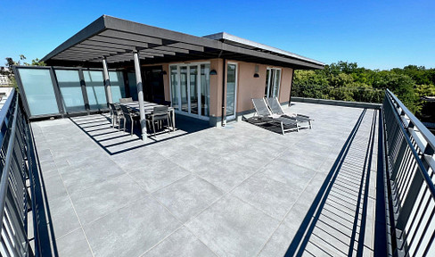 Penthouse mit sehr großer Dachterrasse in unmittelbarer Wiesn-Nähe