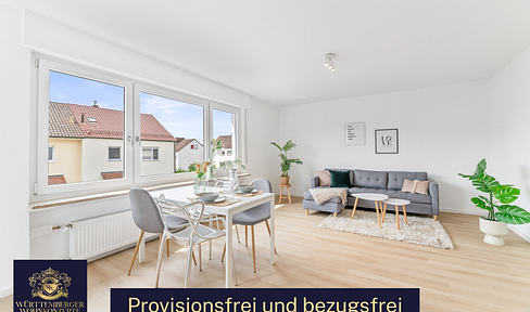 Saniert + Erstbezug: Helle 4-Zi Whg in familiärer Lage zum sofort einziehen mit Balkon OHNE MAKLER