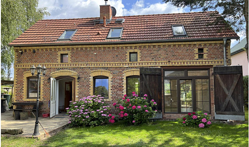 Romantic farmhouse in the north of Berlin, rural