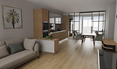 First-time occupancy - High-quality 2-room apartment in sought-after city center location