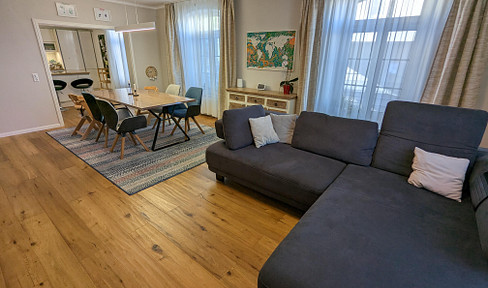 5.5-room XXL apartment on one level within walking distance of the old town of Speyer