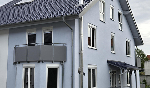 Bright detached house in Langenbrücken.