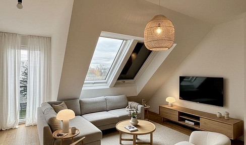 Helle 2-Zimmer Wohnung mit Grunblick in Ruhelage! BK, WW & HK inklusive!