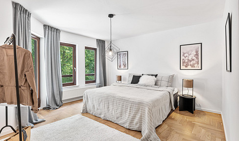 Alt-Hoheneck! Neckarblick, frisch renoviert, sofort einziehen! 3-Zimmer-Whg.