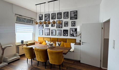 Attractive 3-room first floor apartment in a central location - bright, modern & charming!