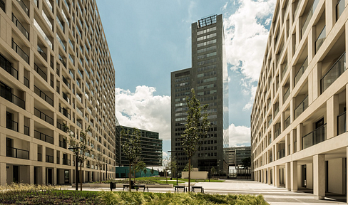 DC-Living: Modernes City Apartment mit Loggia inkl. Fitness/Wellness bei UNO City