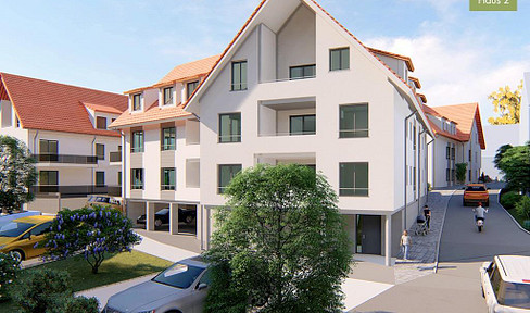 Light-flooded 2-room new-build apartment with luxury furnishings in Schwäbisch Hall