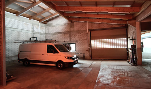 Büro & Lagerflächen + 3 Stellplätze in Erftstadt-Erp  zu vermieten