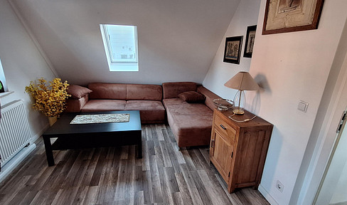 Furnished mezzanine apartment