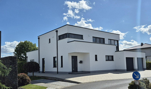 Modernes Einfamilienhaus im Bauhausstil