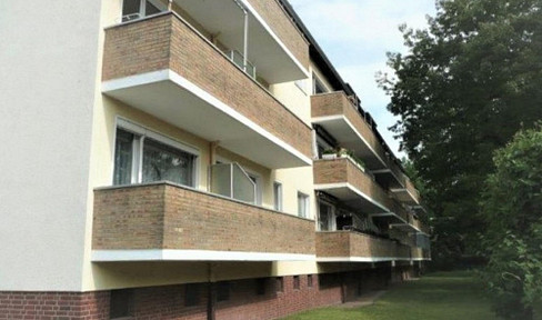 Bright 2-room apartment with large balcony
