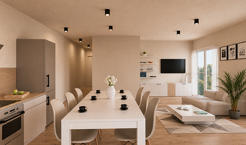 Großzügige 4,5-Zi.-Maisonette in Ergenzingen - Balkon, TG-Stellplatz & Wohnen auf 2 Ebenen