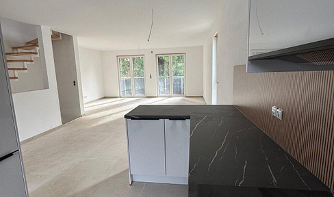 Exclusive new-build corner terraced house (KfW 40) with garage in a top location in Bad Homburg