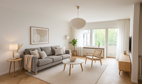 - provisionsfrei - 5-Zimmer-Wohnung mit Balkon in ruhiger Wohngegend in München Pasing