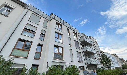 Penthouse apartment with 2 roof terraces in the heart of Offenbach