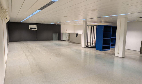 Attractive warehouse space for rent, located in the center of Giessen.