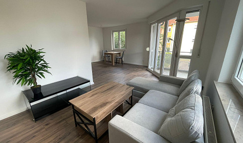 Erstbezug nach Renov! Teilmöblierte 2- Raum-Wohnung nach Renovierung mit neuer EBK- Sofort frei
