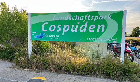 Traum direkt am Cospudener See – Wohnung mit Privateingang, Terrasse, Garten und PKW-Stellplätze