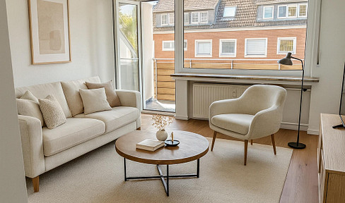 Freshly renovated, modern 4 room apartment