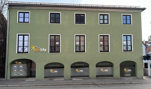 Top floor apartment in the center of Günzburg