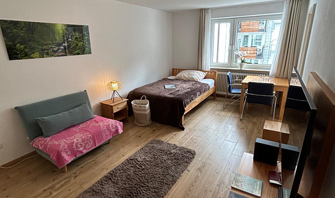 Sofort frei! Innenhoflage! Top möbliertes Appartement nähe Gasteig/Haidhausen